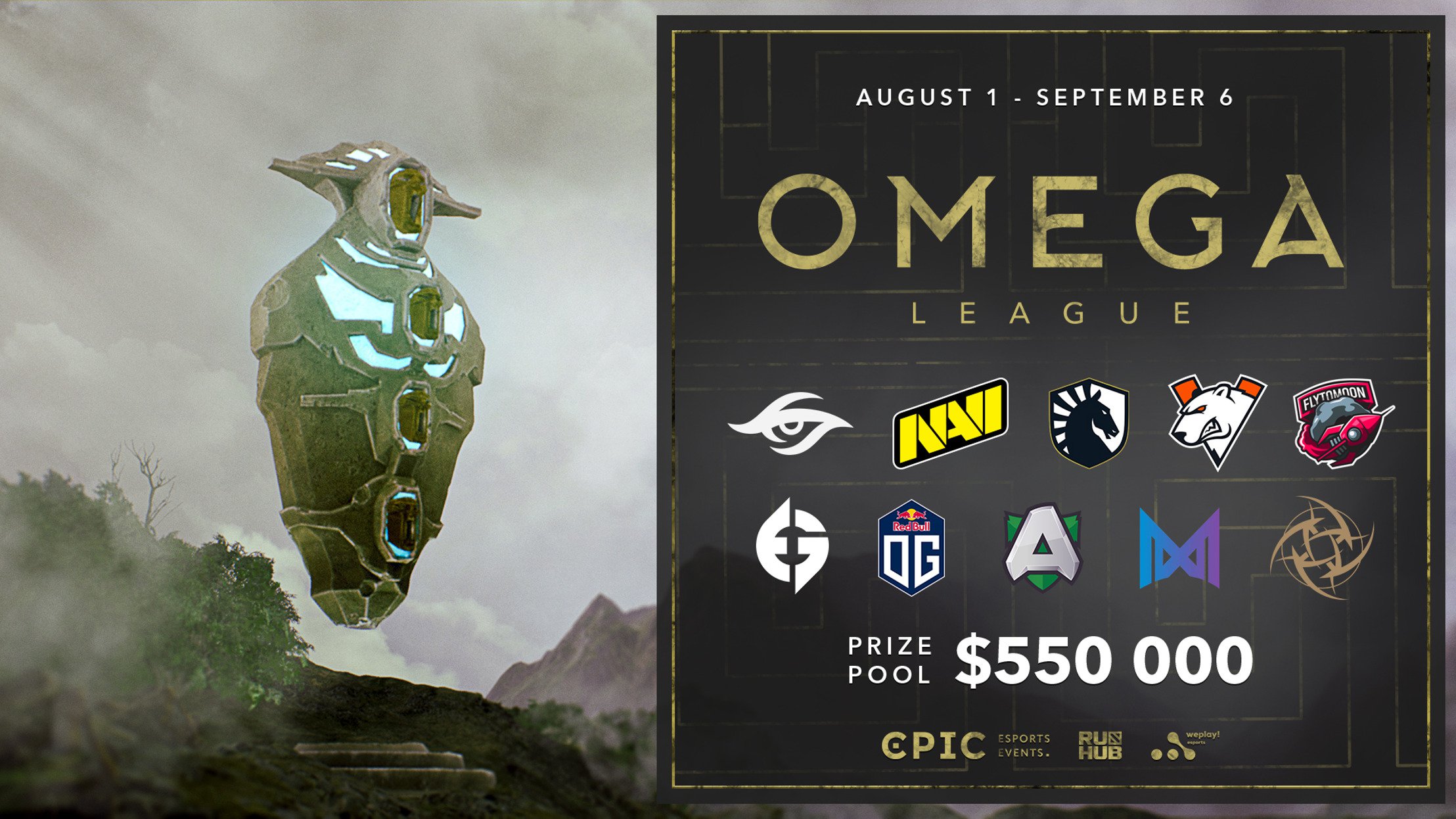 Оголошуємо OMEGA League з Dota 2